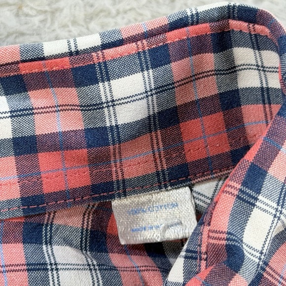 Southern Tide Shirt Mens 2XL Plaid Classic Fit Long Sleeve Button Down Pocket - Picture 4 of 8